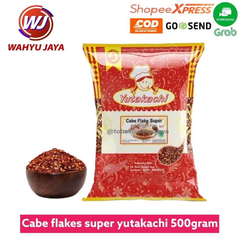 

Cabe flakes super yutakachi 500gram