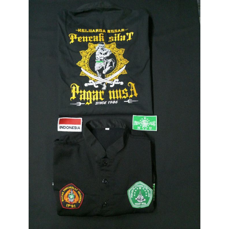 Baju sakral atasan pagar nusa bordir gold