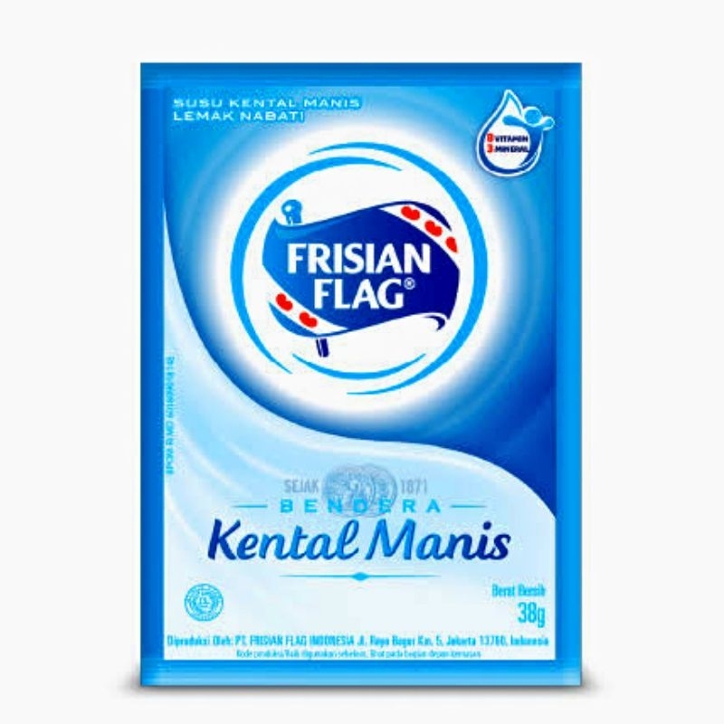 

Frisian Flag SKM Kental Manis Putih 1 Sachet