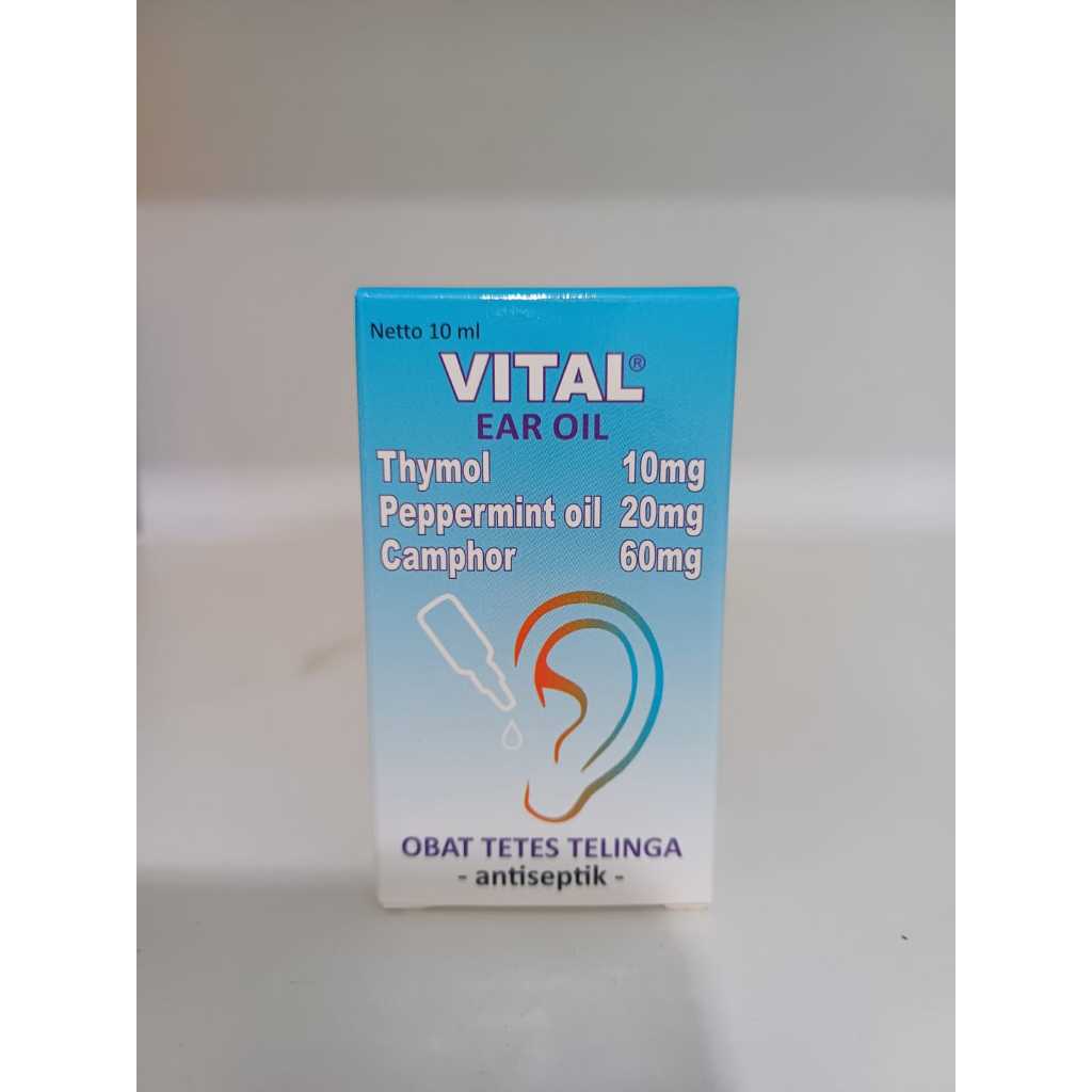 VITAL | Obat Tetes Telinga | (Antiseptik)