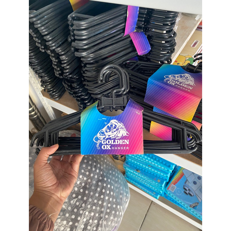 Hanger baju plastik tebal