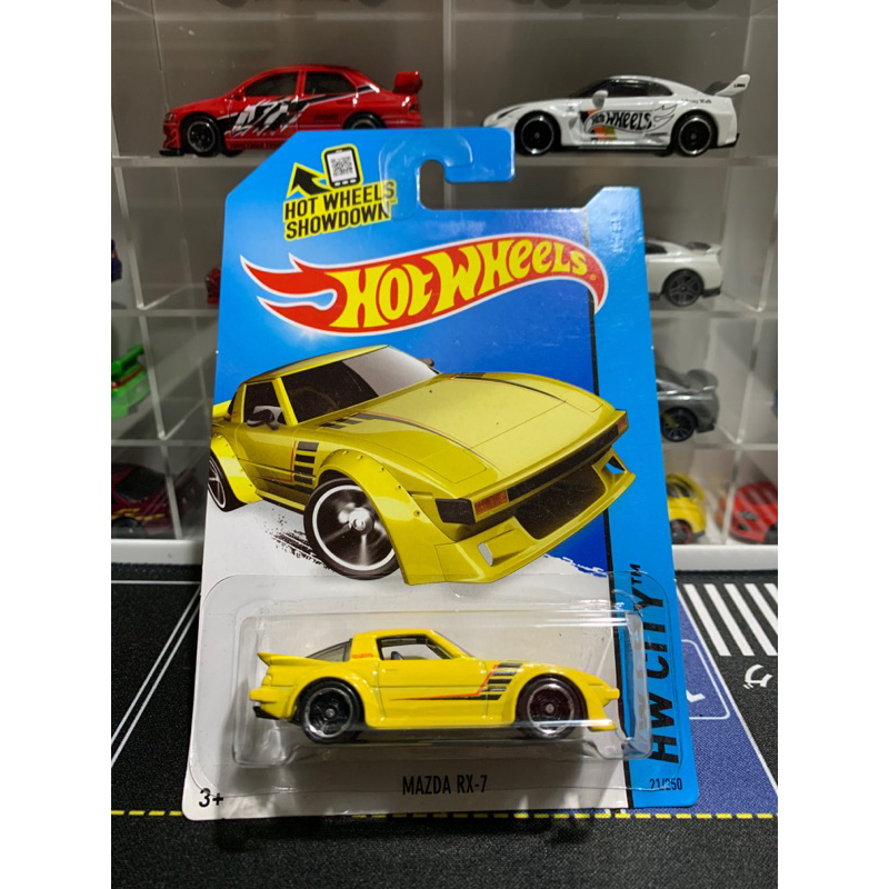 Hot Wheels Mazda RX-7 Kuning Yellow
