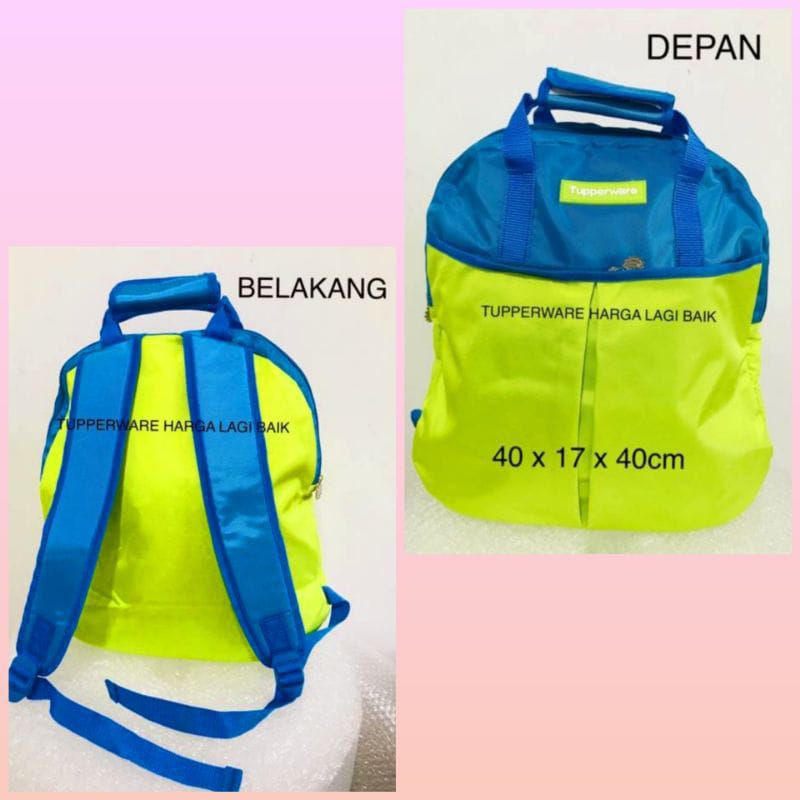 TAS RANSEL TUPPERWARE/TAS RANSEL/TAS TUPPERWARE/TAS