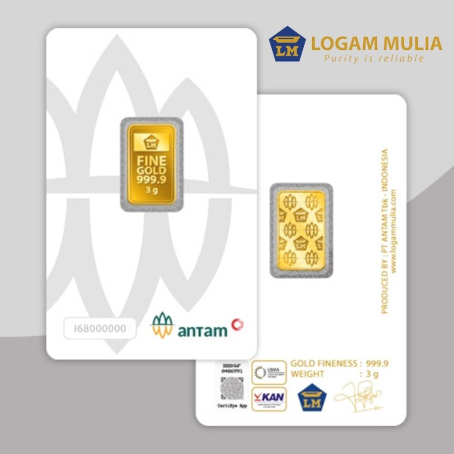 0.5 GRAM - 3 GRAM ANTAM TERBAR