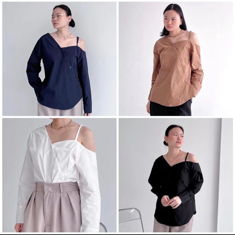 Atasan Wanita Off Shoulder Yujin Top