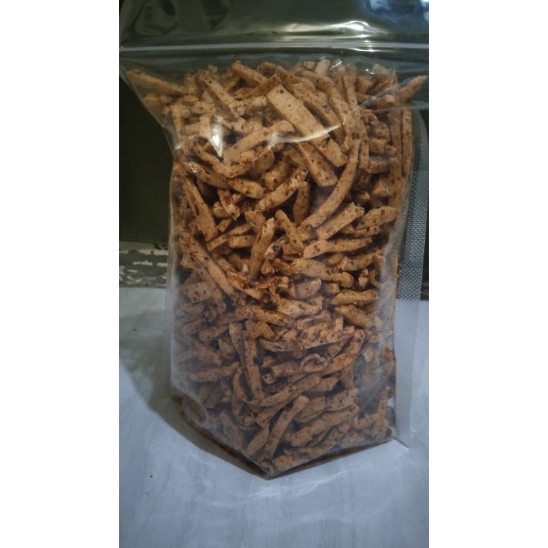 

Basreng baso goreng stik pedas super krispi extra daun jeruk 500 gr