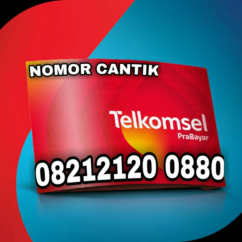 Nomor Cantik Simpati Minimalis 4varian angka 8008 8118 8228 0880 2882 Nomer Cantik 4G Kartu Perdana 