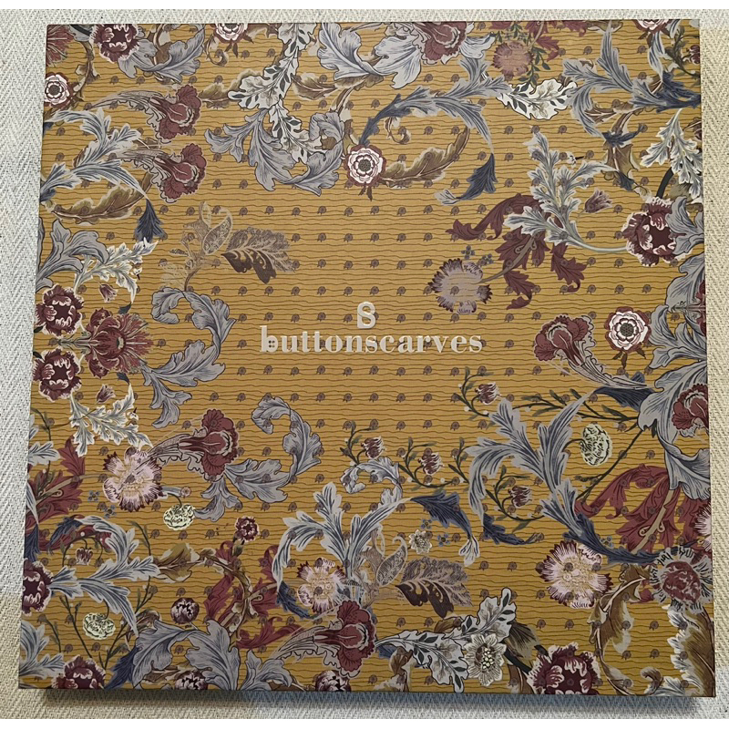 preloved buttonscarves royale yellow