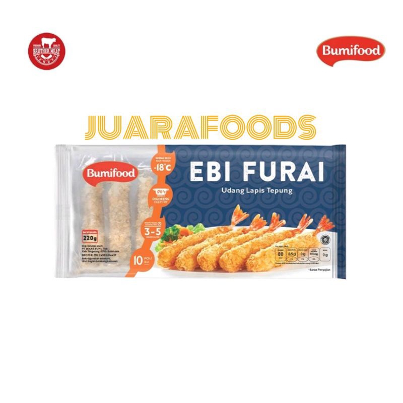 

Ebi Furai BumiFood 220gr