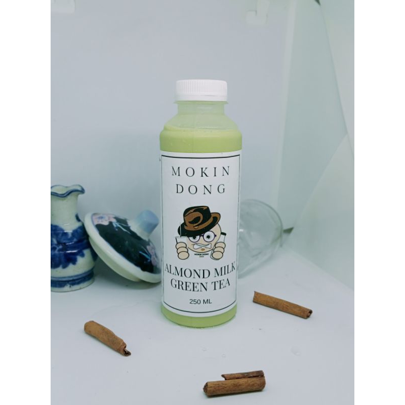 

almond milk green tea 250ml -ASI booster