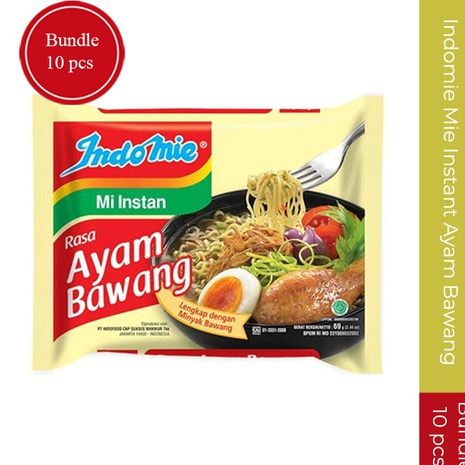 

➶⁎✶ Indomie Mie Instant Ayam Bawang 10pcs