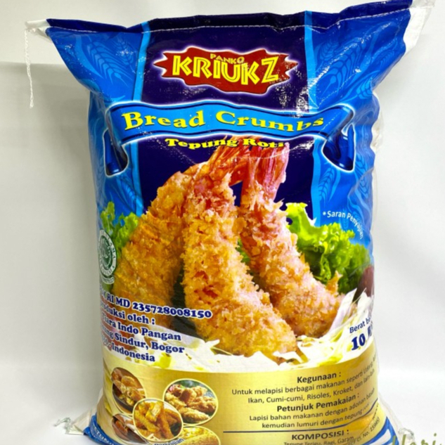 

Super Promo Tepung Roti Panir Panko Crispy Kriukz 1kg - REPACK