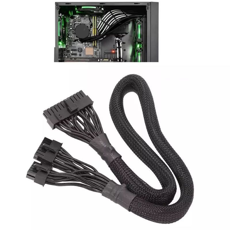 kabel modular 18+10 pin to 24 pin atx psu seasonic