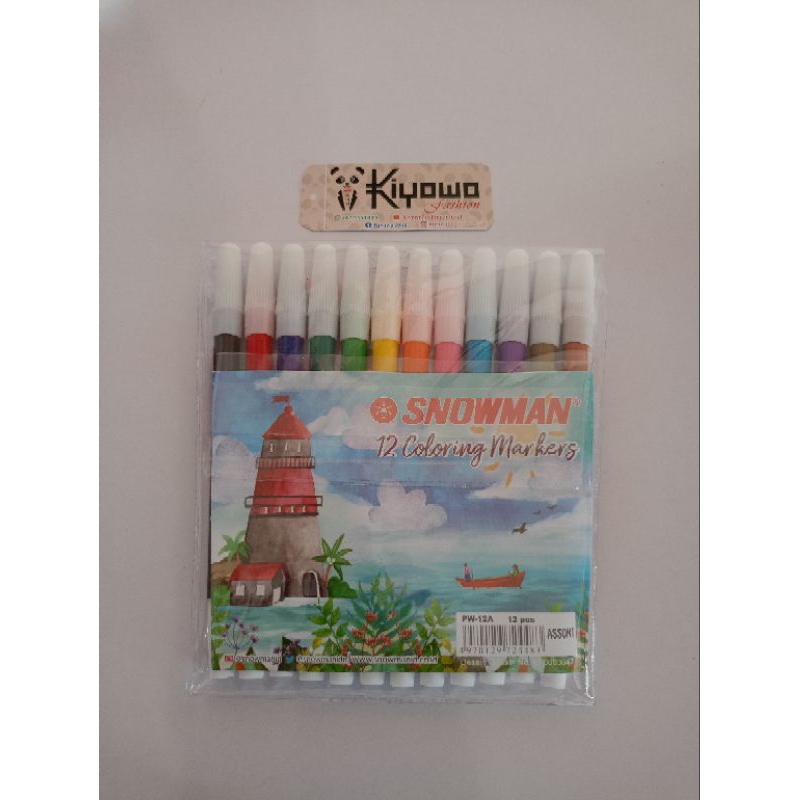 

Snowman Spidol Warna
