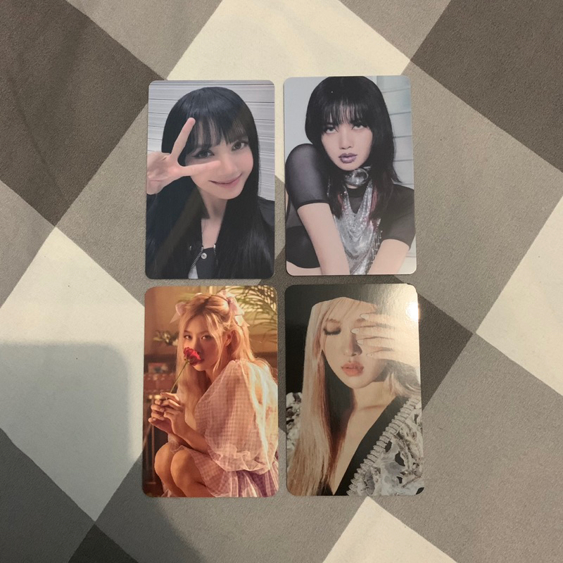 PHOTOCARD ROSÉ PHOTOBOOK MAWAR LISA MD SEOUL ROSE