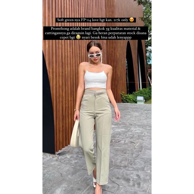 Promthong Pencil Pants Bangkok Celana kerja