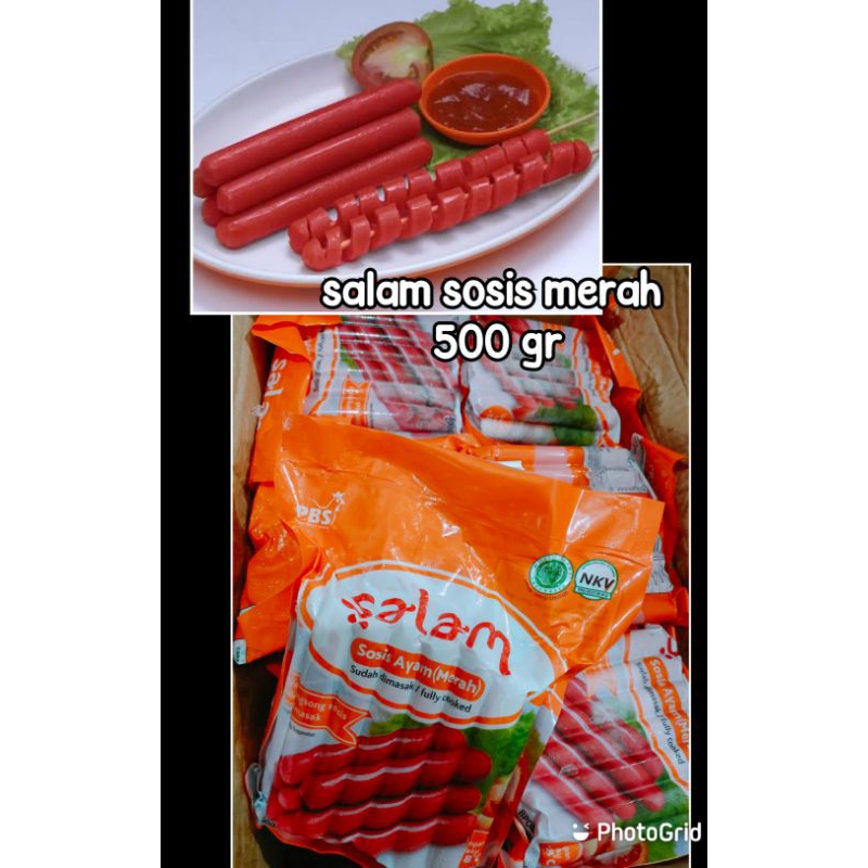 

sosis salam merah 500 gr