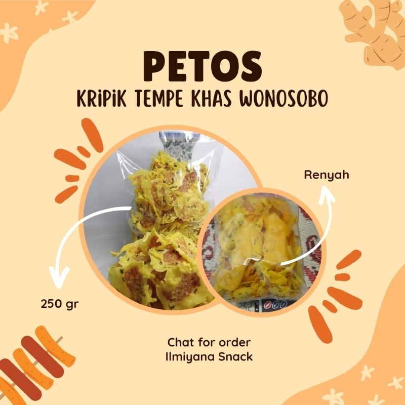 

Kripik Tempe Petos Khas Wonosobo