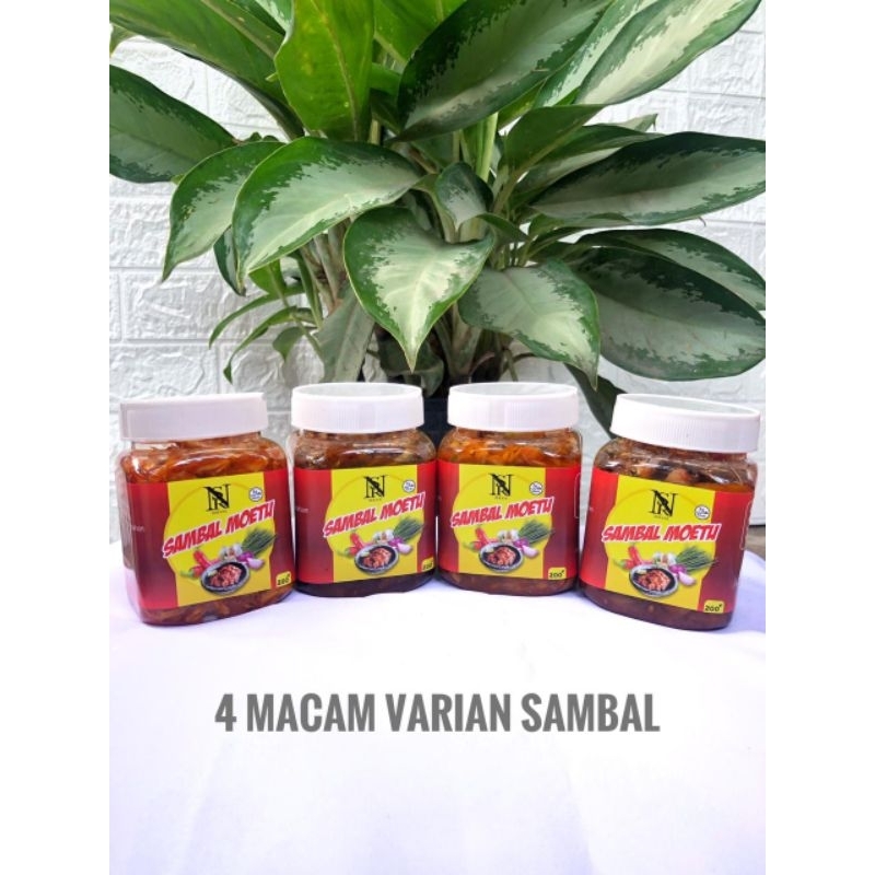 

PROMO!!! Sambal Moetu 200gr - Sambal Cumi / Sambal Teri / Sambal Ayam Suwir / Sambal Suwir Tongkol