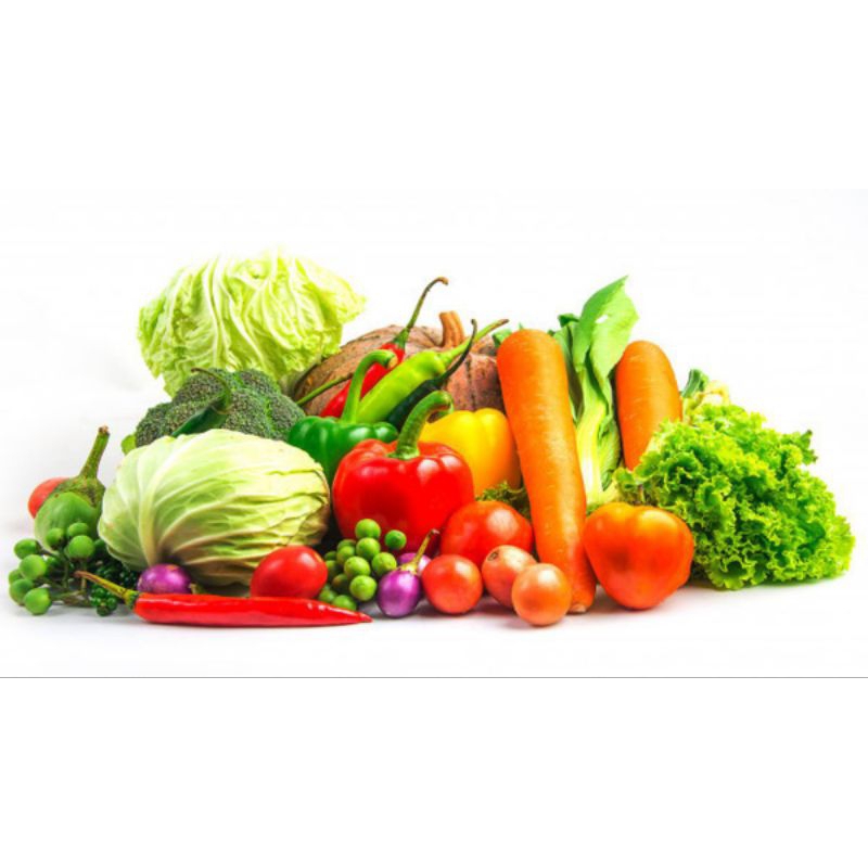 

satu paket sayur segar dijamin berkualitas dan segar