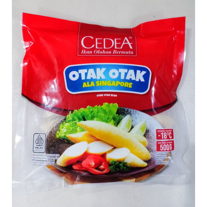 

Cedea Otak-Otak ala Singapore 500gr