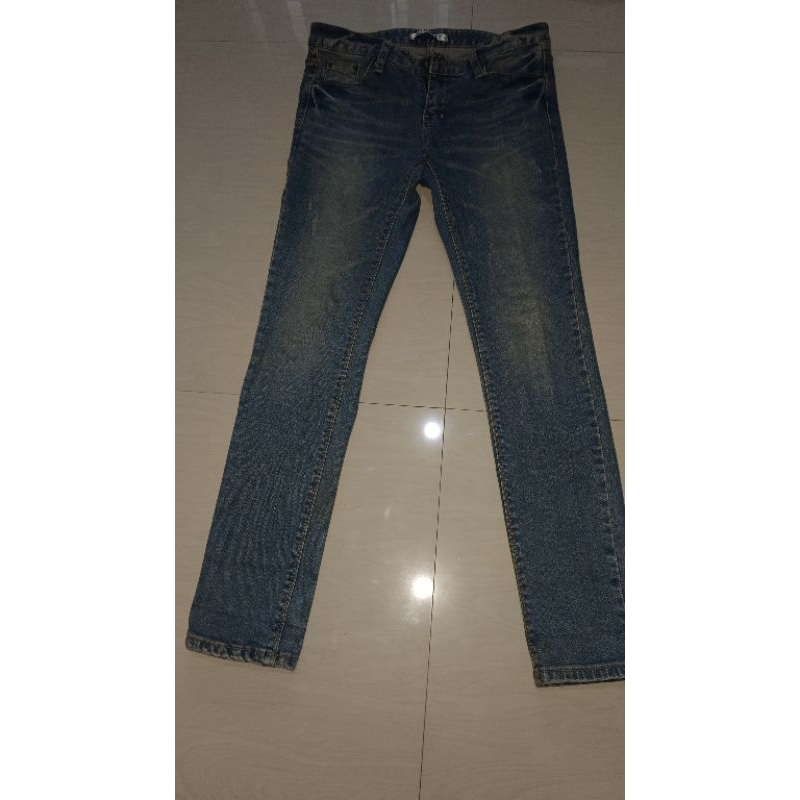 celana jeans second, preloved,bekas