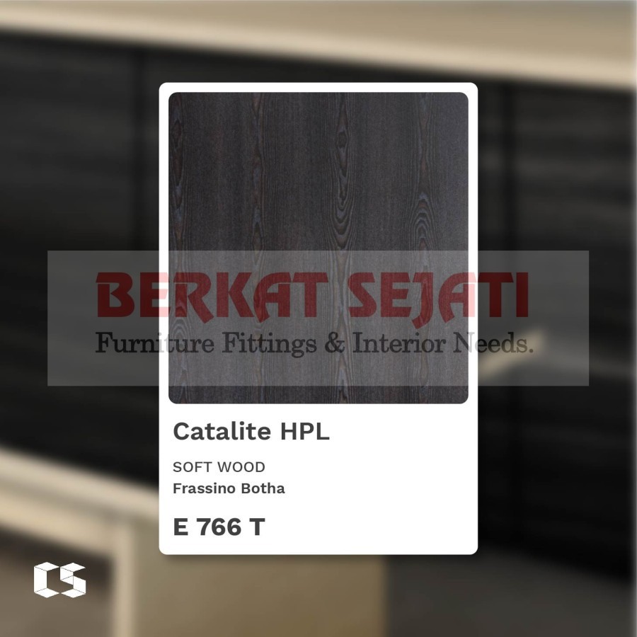 E 766 T - HPL CATALITE HPL BY CS LAMINATES - WOODGRAIN