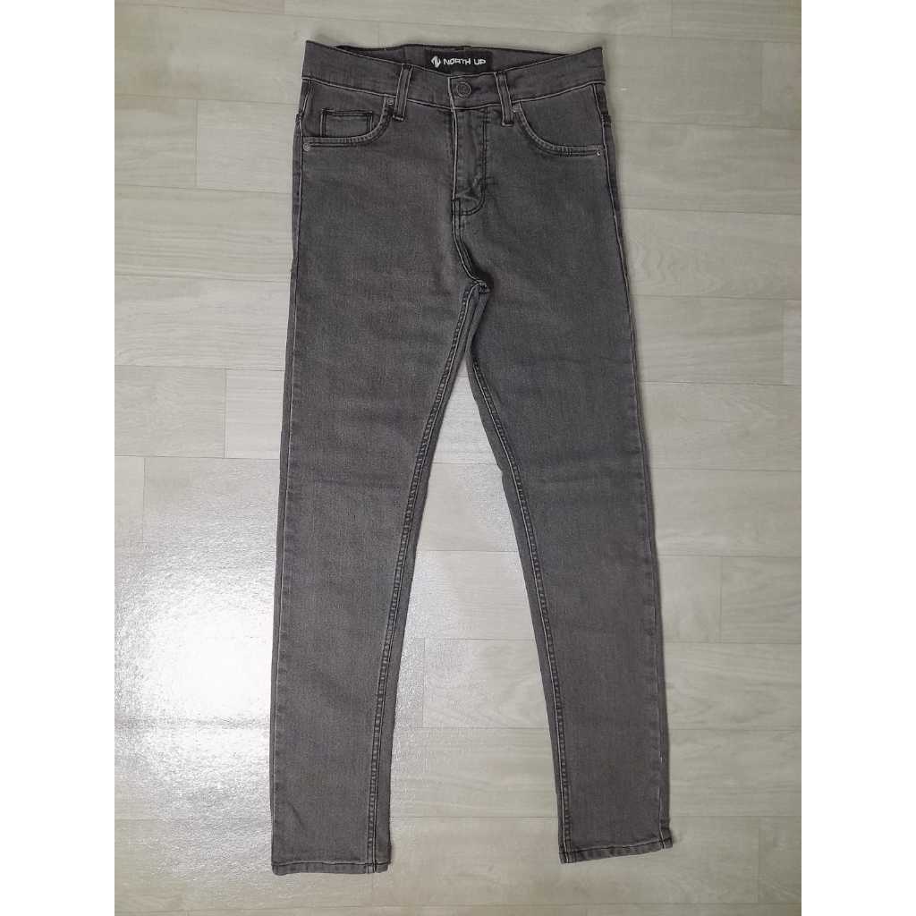 CELANA DENIM SELVEDGE ACCENT NORTH UP DENIM BLACK JAZZ DESTROY STRETCH