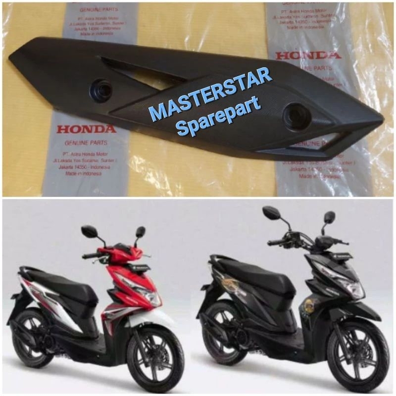 Tutup tameng knalpot beat eco strett 2017-2019 Original