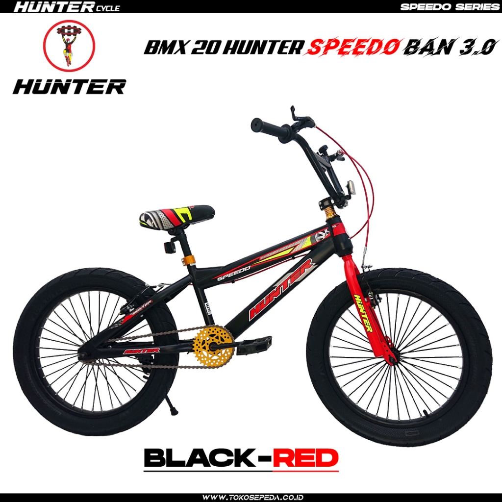 SEPEDA BMX 20" HUNTER NEW SPEEDO BAN 3.0