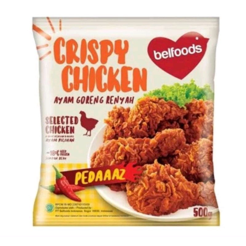 

Belfoods Crispy Chicken Pedaaaz 500gr