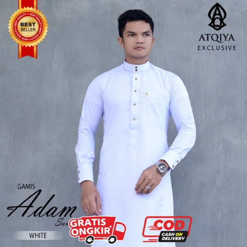 Gamis Adam by Atqiya Exclusive /  Adam Saudi / Gamis Pria / Busana Muslim