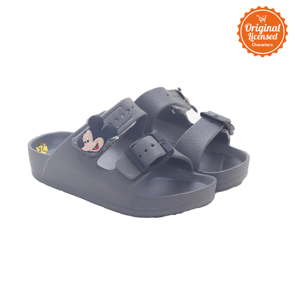 Disney Mickey Sandal Clogs Selop Birkin Mickey Gray