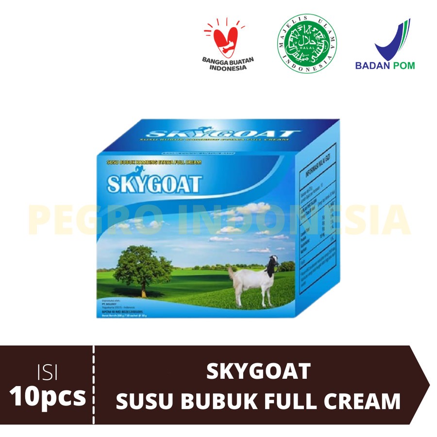 

SKYGOAT / SKY GOAT SUSU KAMBING ETAWA BUBUK FULL CREAM ORIGINAL