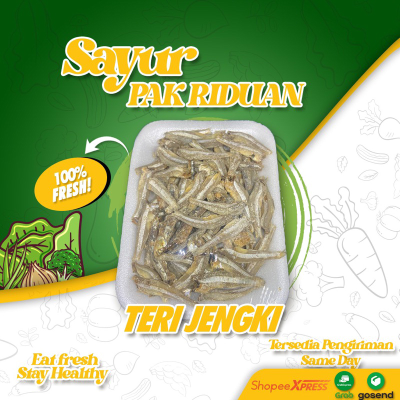 

Ikan Teri Jengki SUPER 500 gram