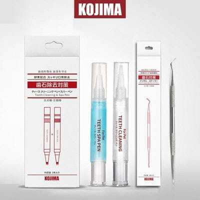 Kojima japan teeth cleaning and spa pen + Alat Pengerok / Scalling
