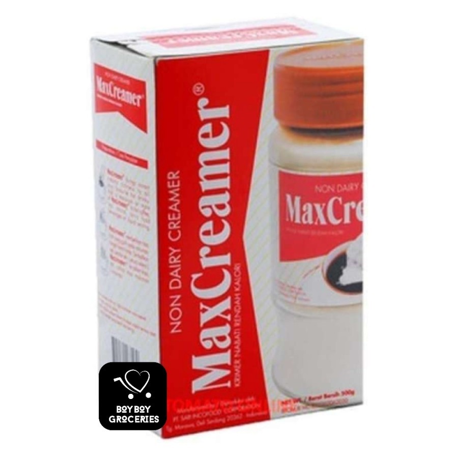 

MAX CREAMER NON DAIRY CREAMER 500 GRAM