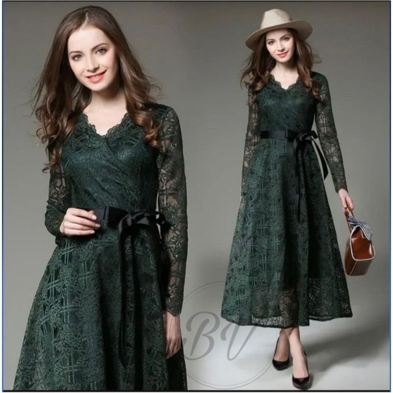 DRESS AGNOLA LONG SLEEVE