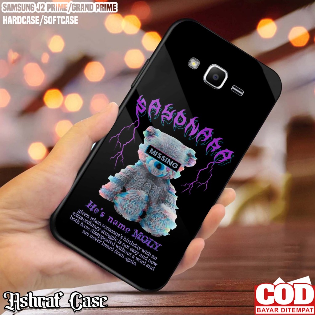 Case Samsung J2 Prime  - Casing Samsung J2 Prime ( BNK ) Softcase Glass Kaca - Kondom hp - Kesing Hp
