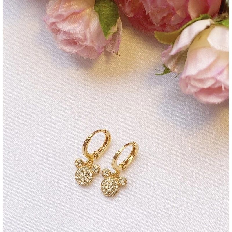 COD Anting anak Lapis emas anti karat anting bulat juntai