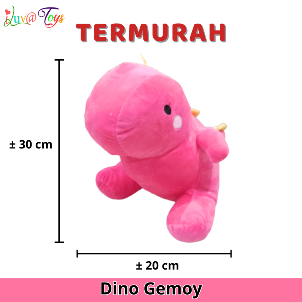 Boneka Dino gemoy m 11258 (TERMURAH)