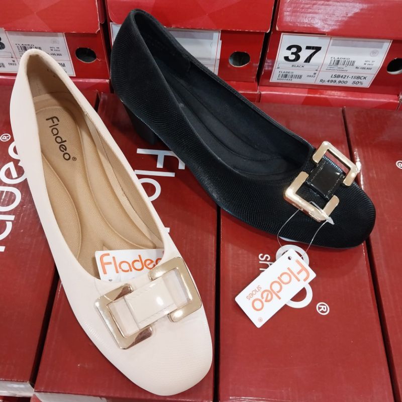 sepatu wanita formal heels 3cm FLADEO