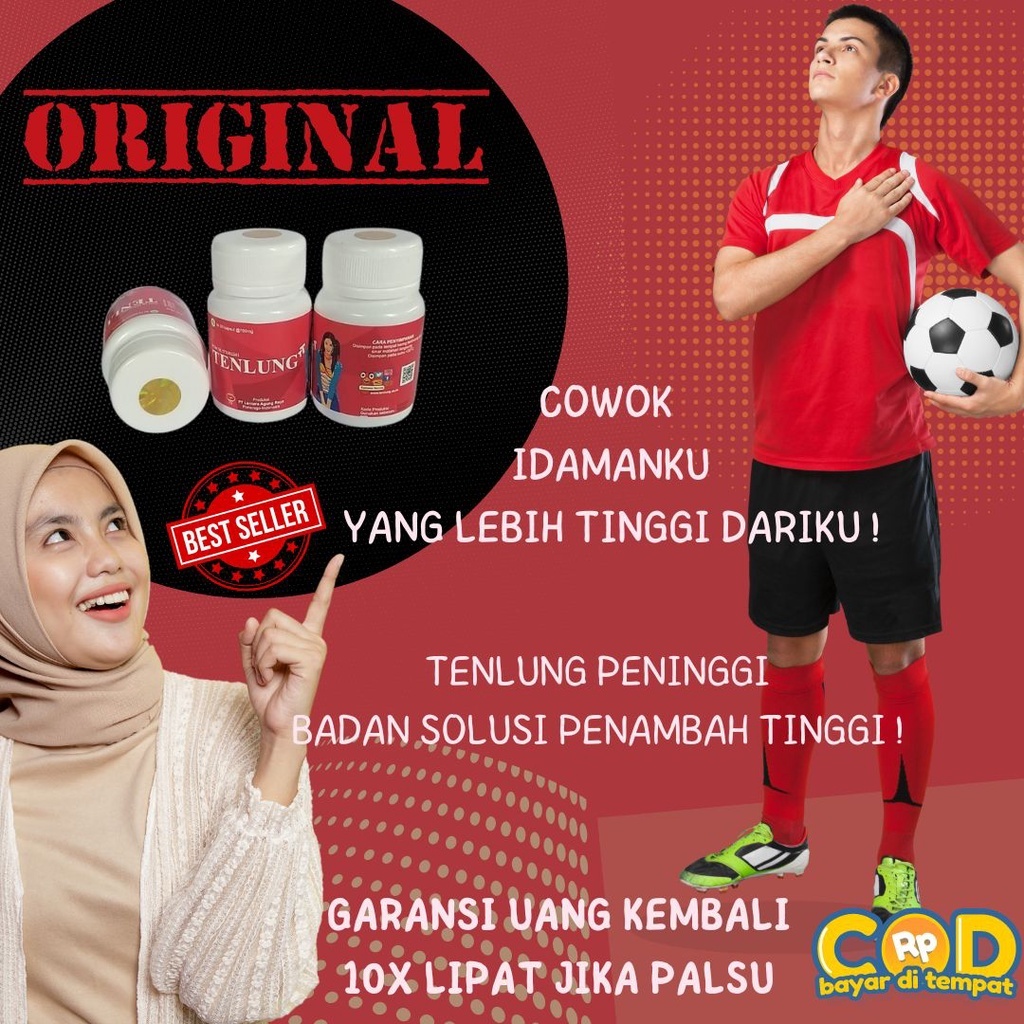 Tenlung Suplemen Peninggi Badan Obat Menambah Tinggi Badan Ampuh Tenlung Tambah Tinggi ORIGINAL BPOM