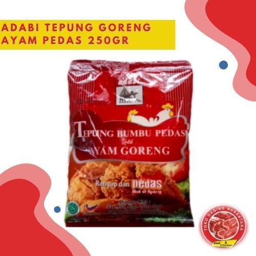 

ADABI TEPUNG GORENG AYAM PEDAS 250GR