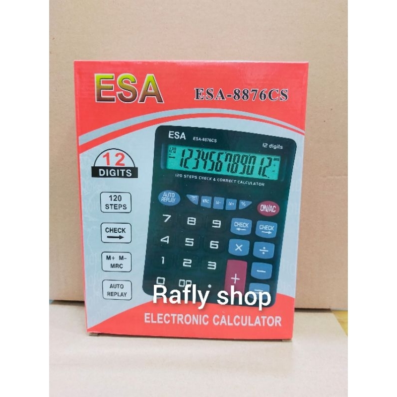 

kalkulator angka besar 12 digit ESA 8876CS