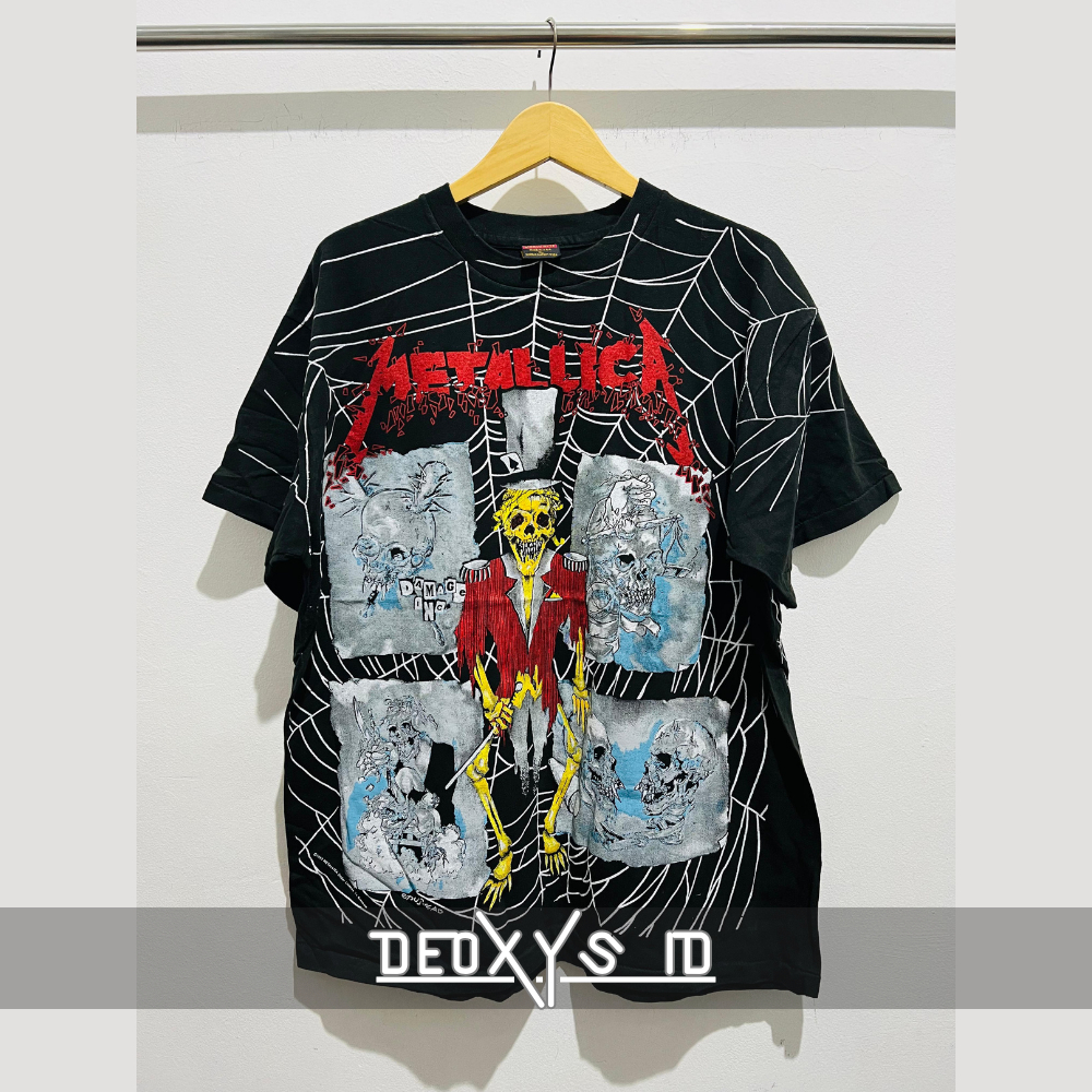 KAOS OVER PRINT TAG BROCKUM METALLICA SPIDER