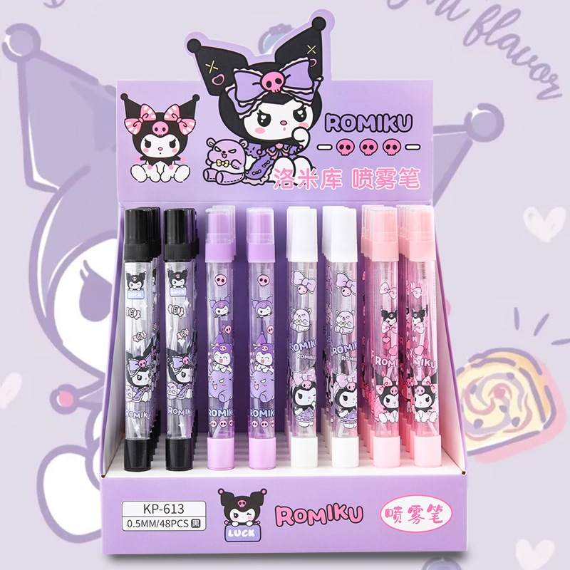 

PULPEN KUROMI 2 IN 1 BISA ISI ULANG CAIRAN SPRAY