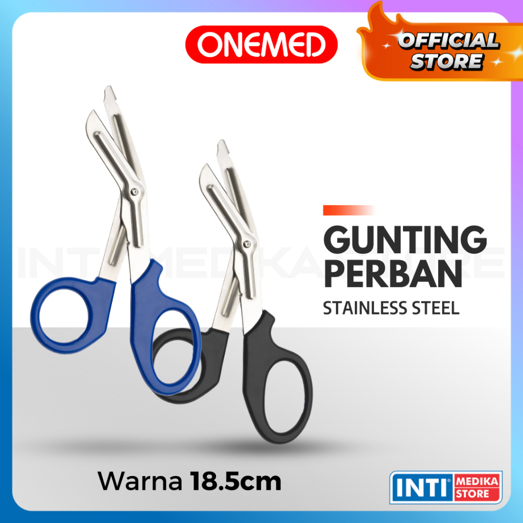ONEMED - Gunting Verban 14cm / 18cm | Gunting Perban One Med