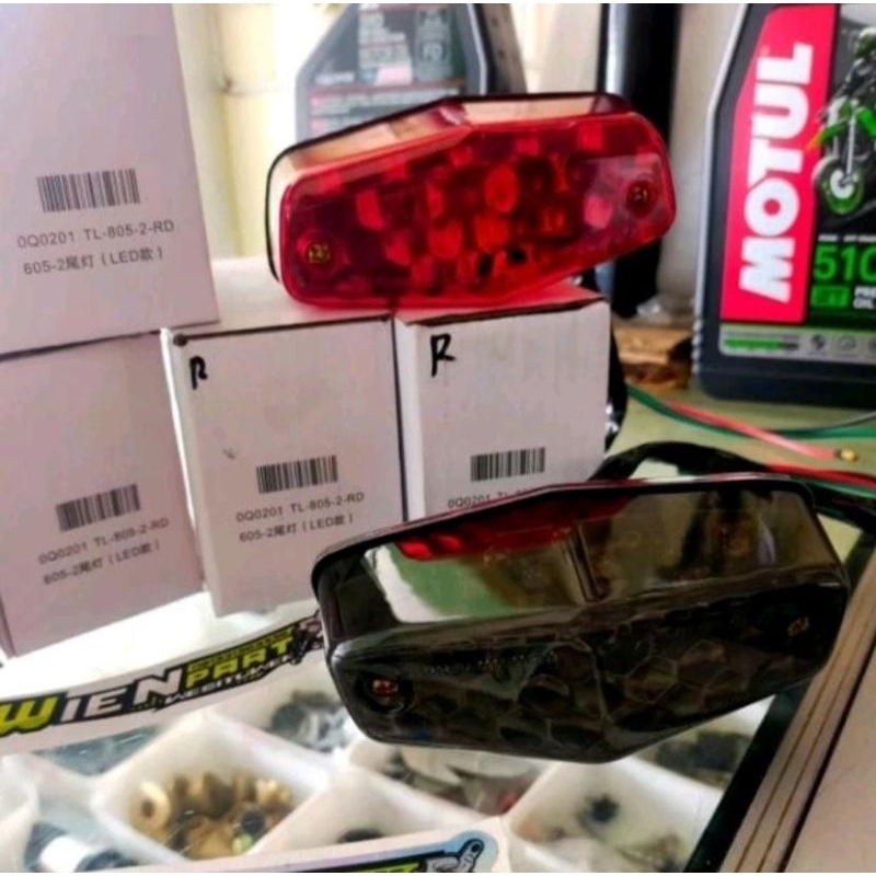 Stoplamp BSA LED Import Taiwan Marking Kode