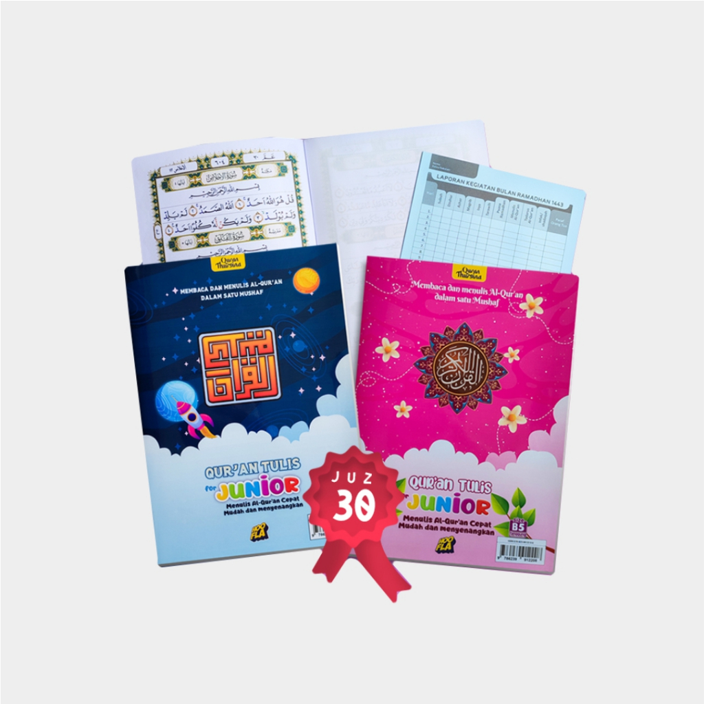 Quran Juz 30 untuk Anak Belajar Membaca dan Menulis Hoofla Kids AlQuran Tulis Juz Amma Best Seller H